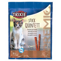 Палочки PREMIO Quadro-Sticks ягненок/индейка д/кош. 5шт*5гр